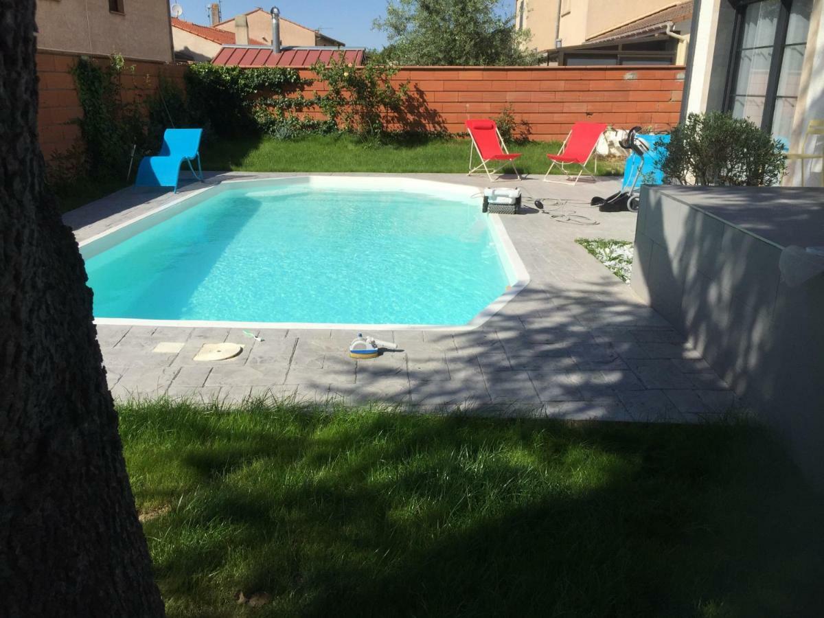 Cugnaux Toulouse Metropole Ouest Chambre Privee De Luxe - Sdb Wc Privee Terrasse Piscine Aqua Bike Exteriér fotografie