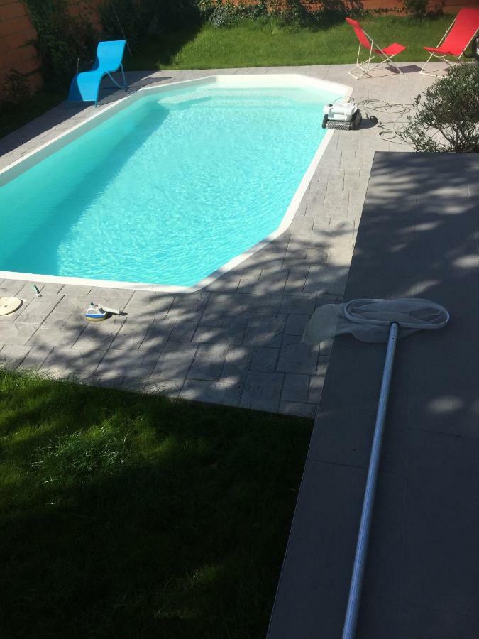 Cugnaux Toulouse Metropole Ouest Chambre Privee De Luxe - Sdb Wc Privee Terrasse Piscine Aqua Bike Exteriér fotografie